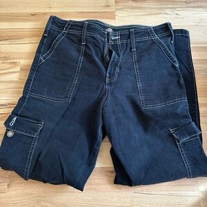 Dickies Cuffed Cargo Pant - Black - 30 R